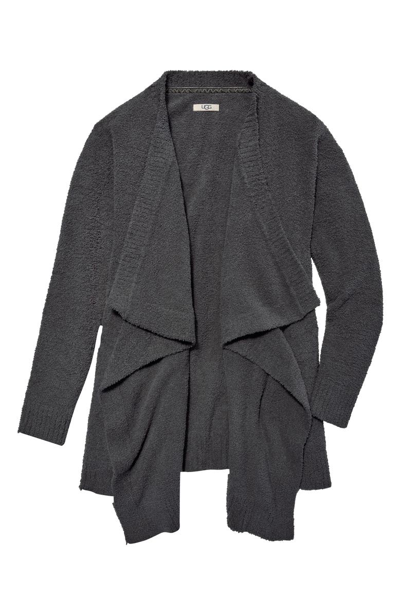 UGG<sup>®</sup> Phoebe Drape Lounge Cardigan, Alternate, color, 