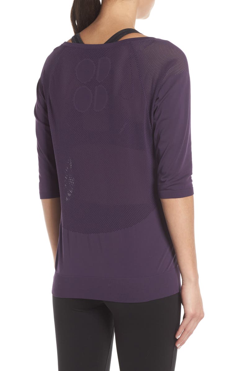 Sweaty Betty Dharana Yoga Tee, Alternate, color, 