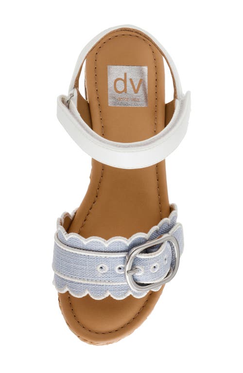 Dolce Vita Dv By Kids' Vincenzah Platform Sandal In Blue