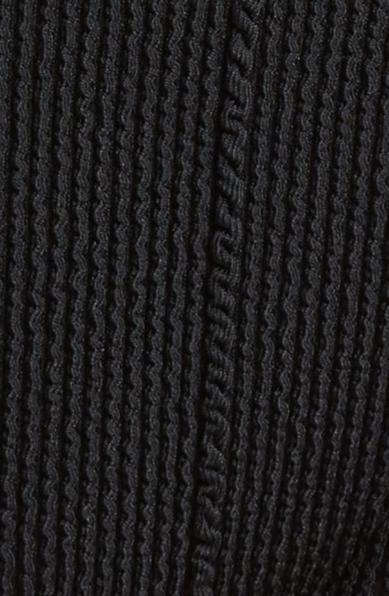 Rip Curl Vibe Surf High Cut Bikini Bottoms, Alternate, color, Black