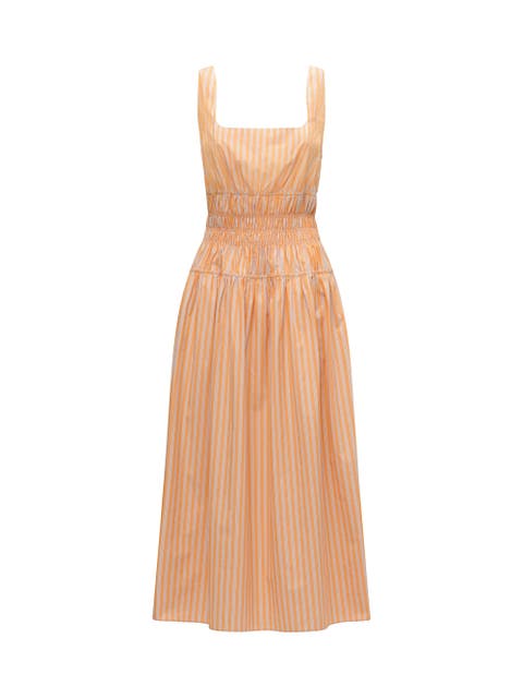 Belinda Gathered waist dress