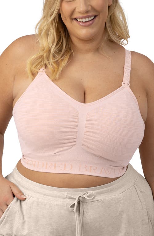 Kindred Bravely Busty Sublime Hands-free Pumping & Nursing Bra In Pink