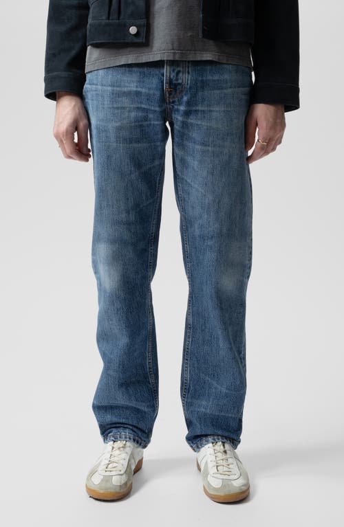 Nudie Rad Rufus High Waist Straight Leg Jeans in Raw Tracks  product