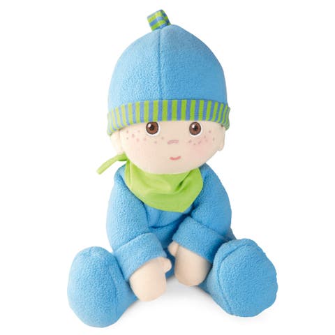 Snug-Up Soft Plush Luis First Baby Doll 8" - Perfect Newborn and Infant Toy,  Ideal Boy Doll for Baby Shower Gift