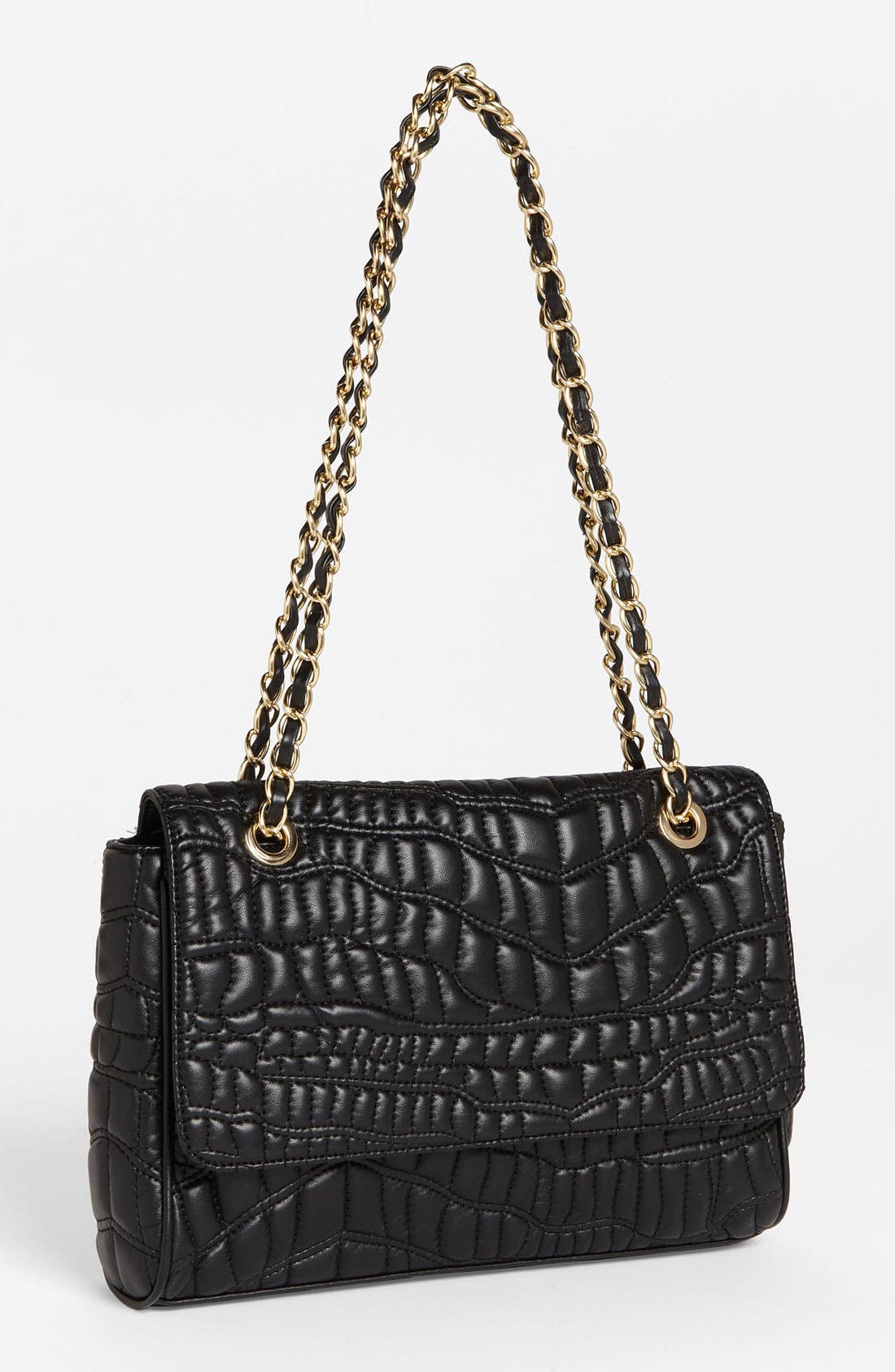 Cesca Quilted Shoulder Bag, Main, color, 