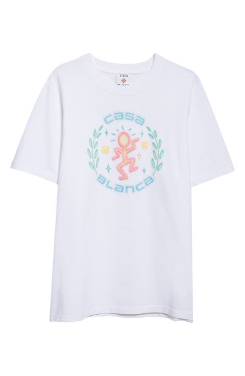 Classic Fit Dance Joy Organic Cotton Graphic T-Shirt