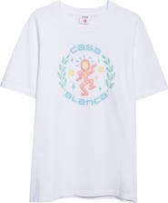 Casablanca Classic Fit Dance Joy Organic Cotton Graphic T-Shirt