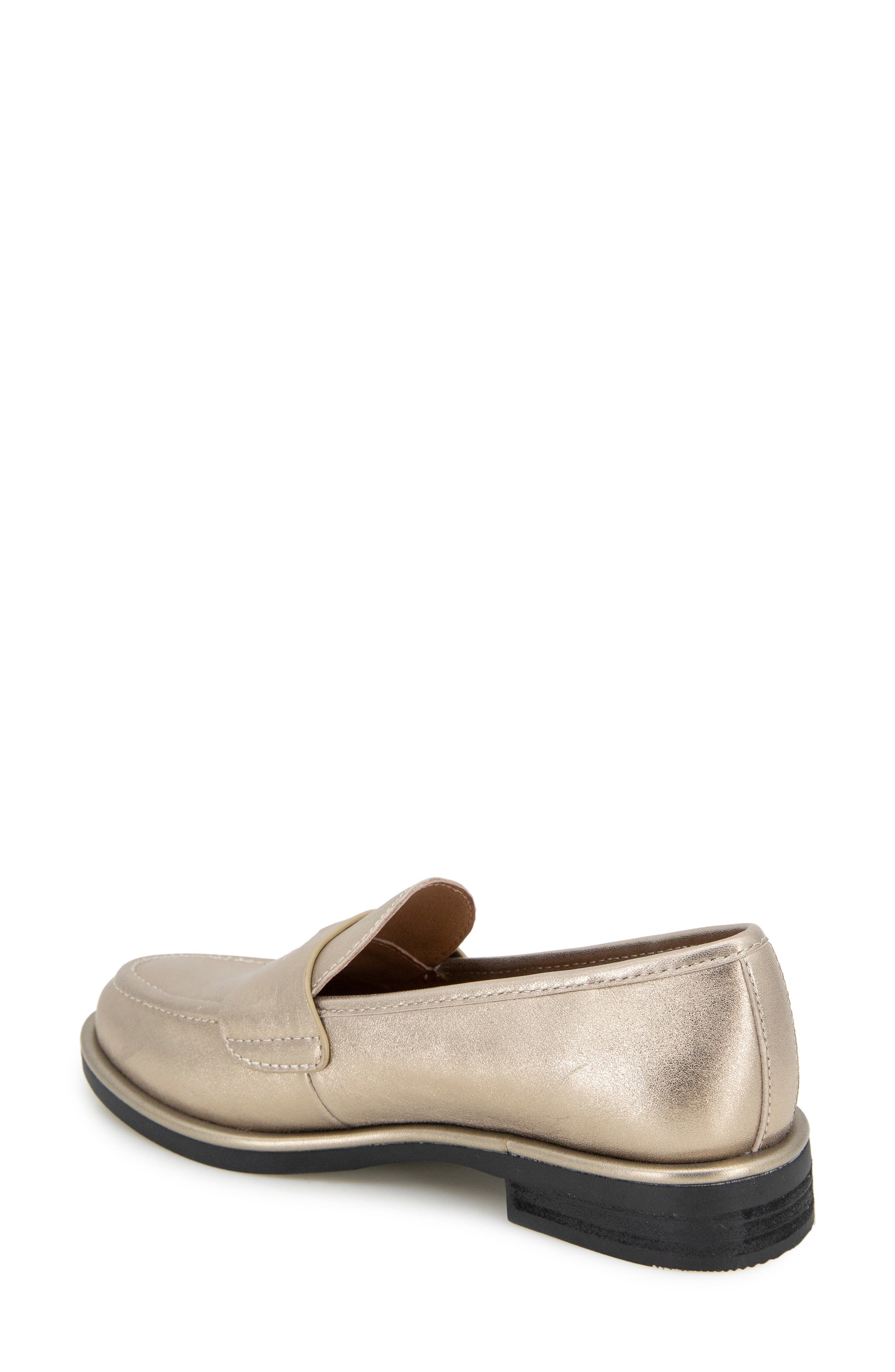 Gentle Souls Cybil Loafer, Alternate, color, Gravel Leather