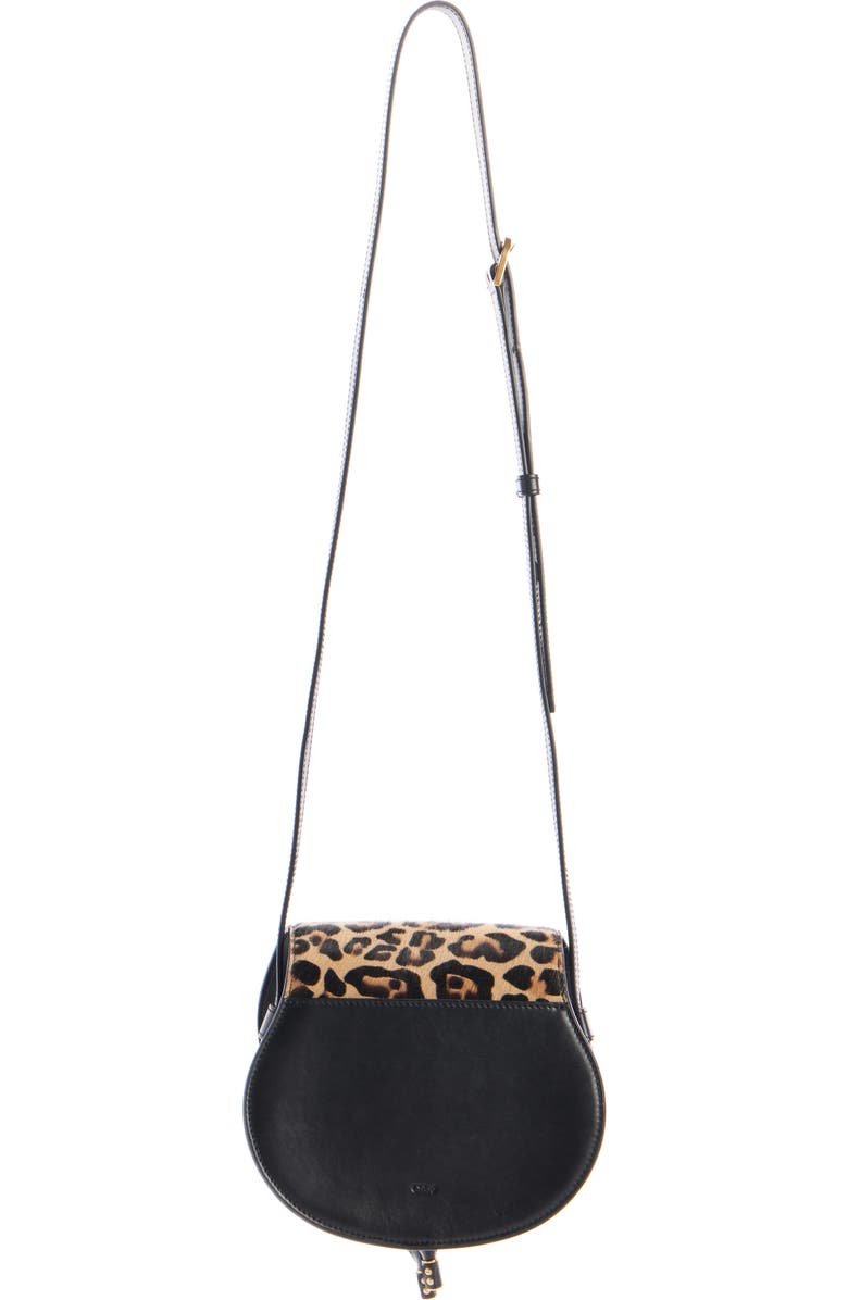 Chloé Small Marcie Genuine Calf Hair & Leather Crossbody Bag, Alternate, color,