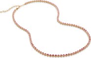 Monica Vinader Essential Stone Tennis Necklace