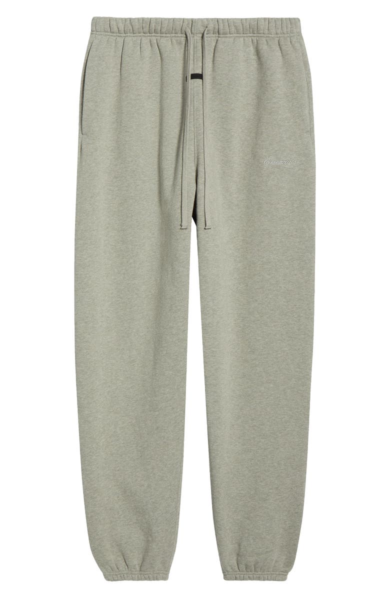 Fear of God Essentials Signature Classic Fit Jogger Sweatpants, Main, color, Concrete/Dark Concrete Heather