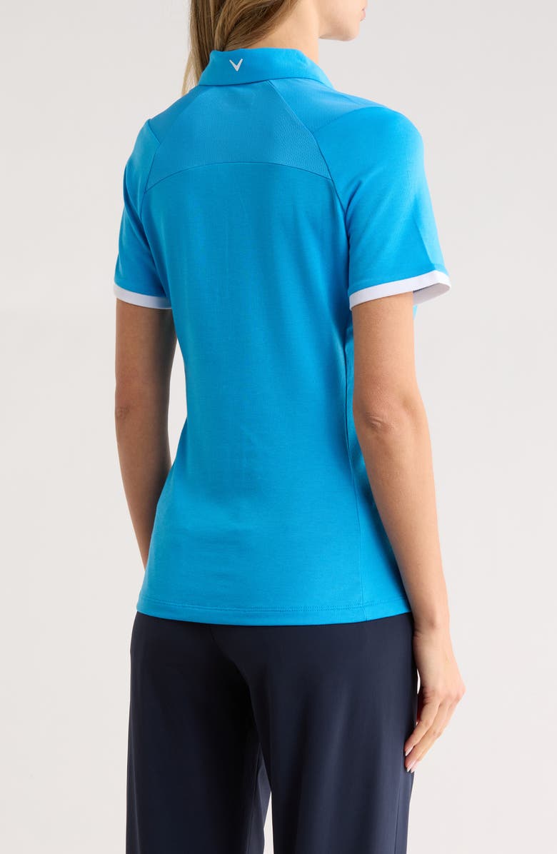 Callaway Golf<sup>®</sup> Colorblock Golf Polo, Alternate, color, Ibiza Blue