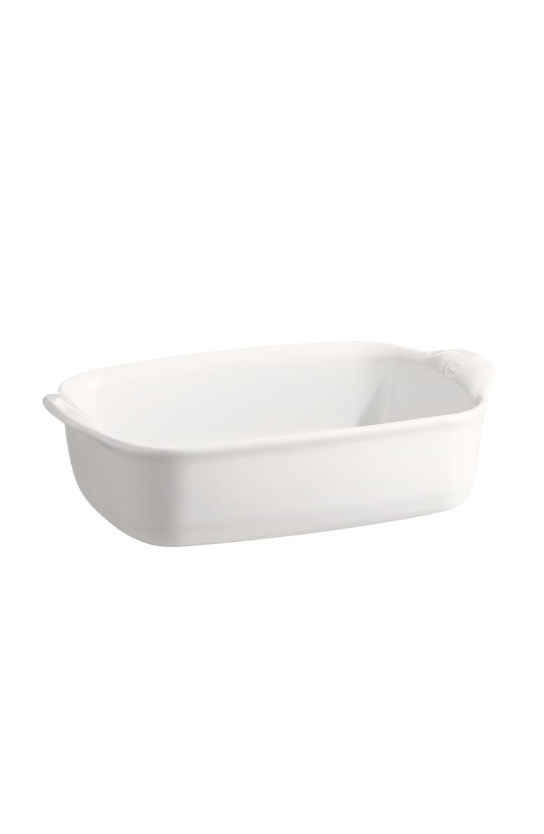 Emile Henry Individual Rectangle Baking Dish Ultime, 8.75" X 5.5", Main, color, Flour