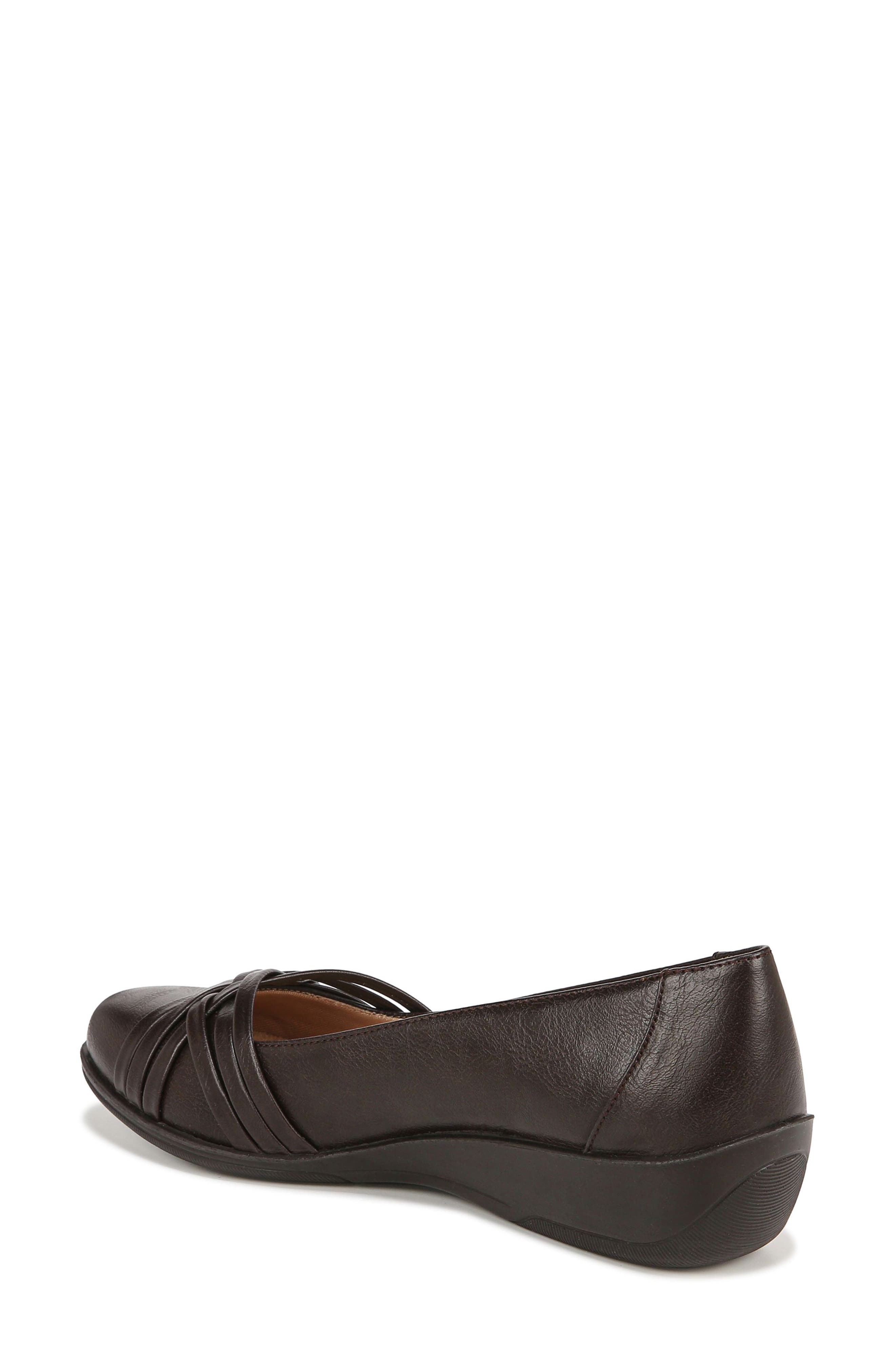LifeStride Incredible Wedge Flat, Alternate, color, Brown