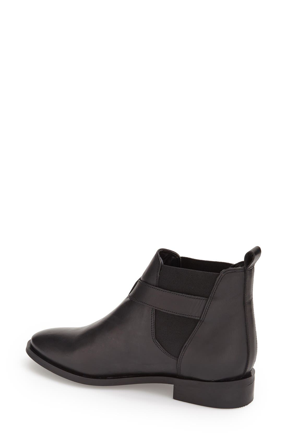 'Bespoke' Chelsea Boot, Alternate, color, BLACK