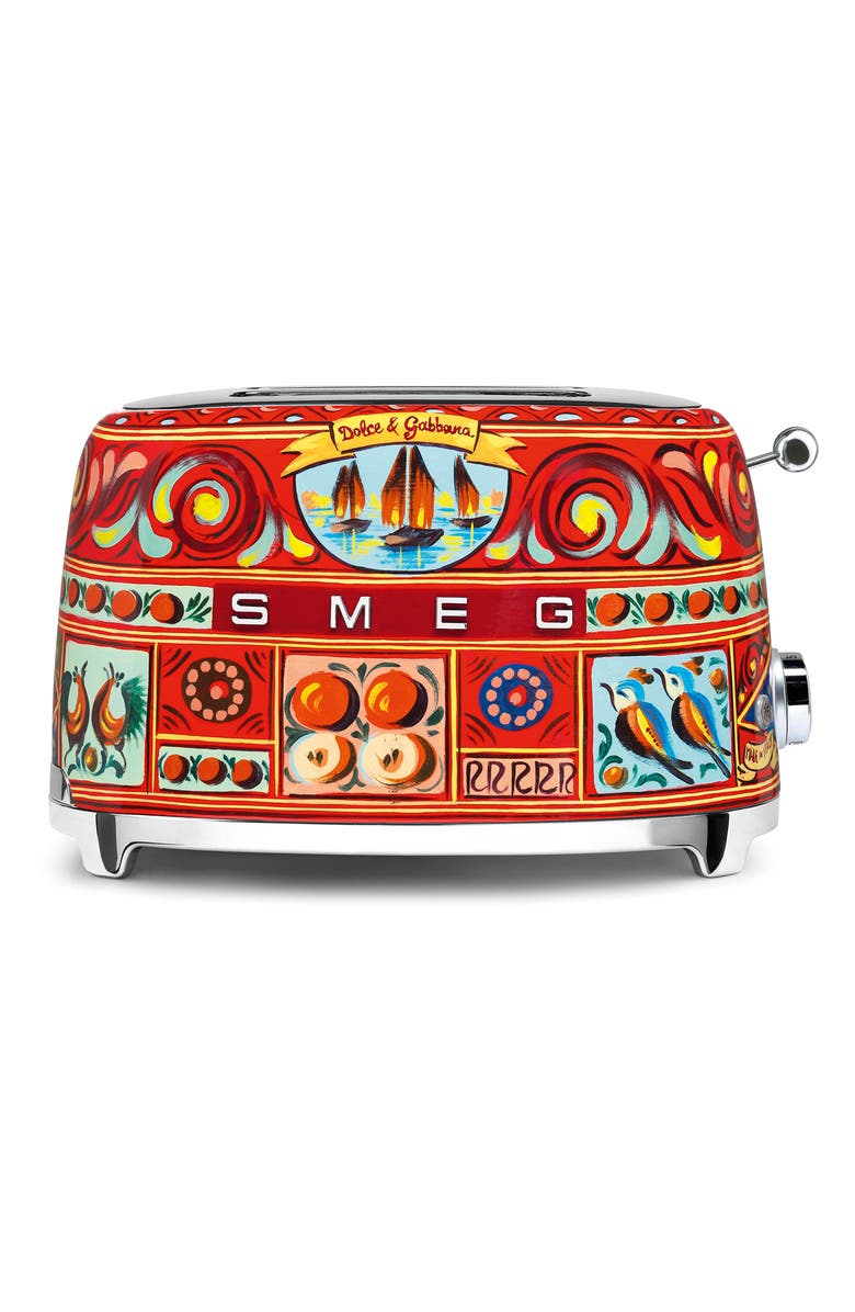 smeg x Dolce&Gabbana Sicily Is My Love Two-Slice Toaster, Alternate, color,