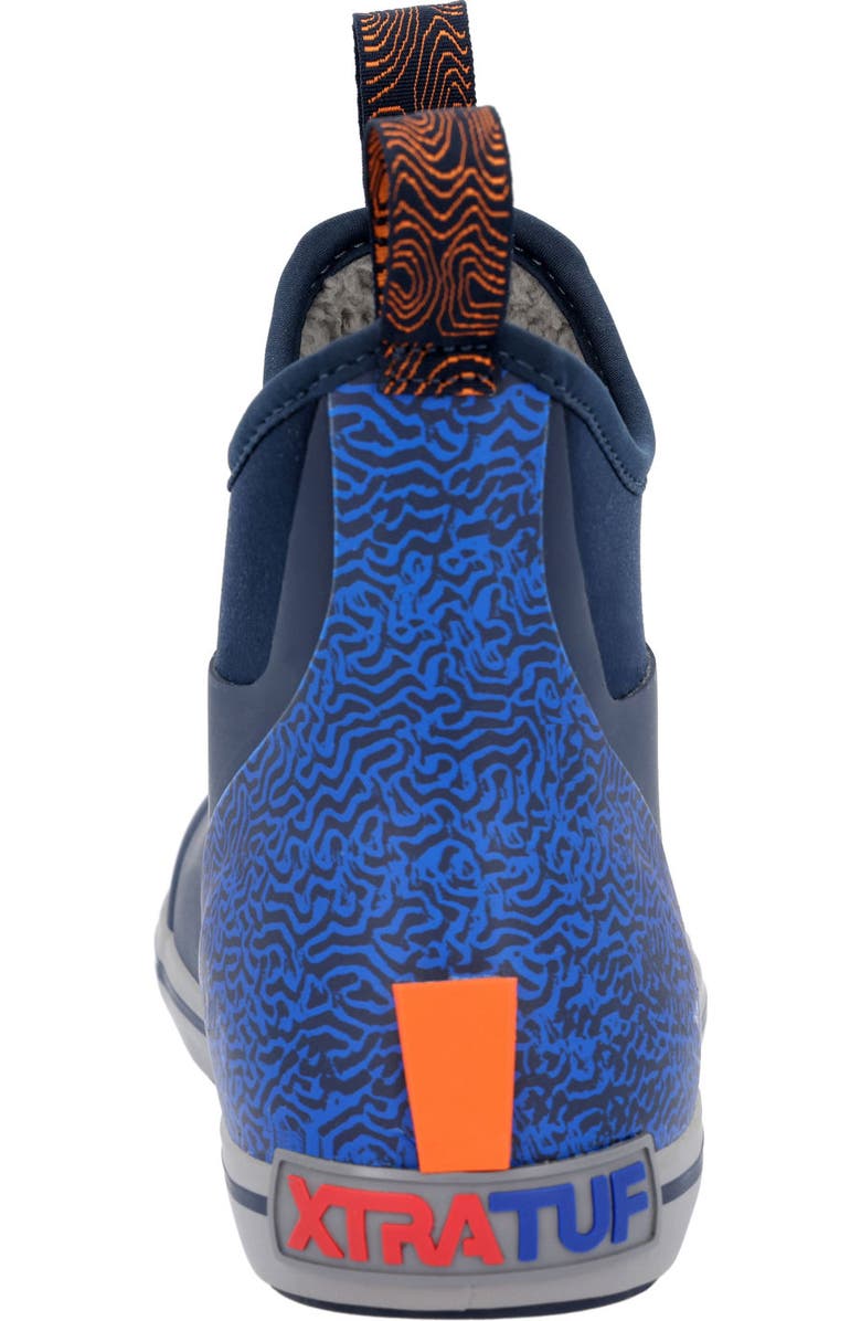 XTRATUF Men's Trolling Pack Fleece Lined Ankle Deck Boot, Alternate, color,