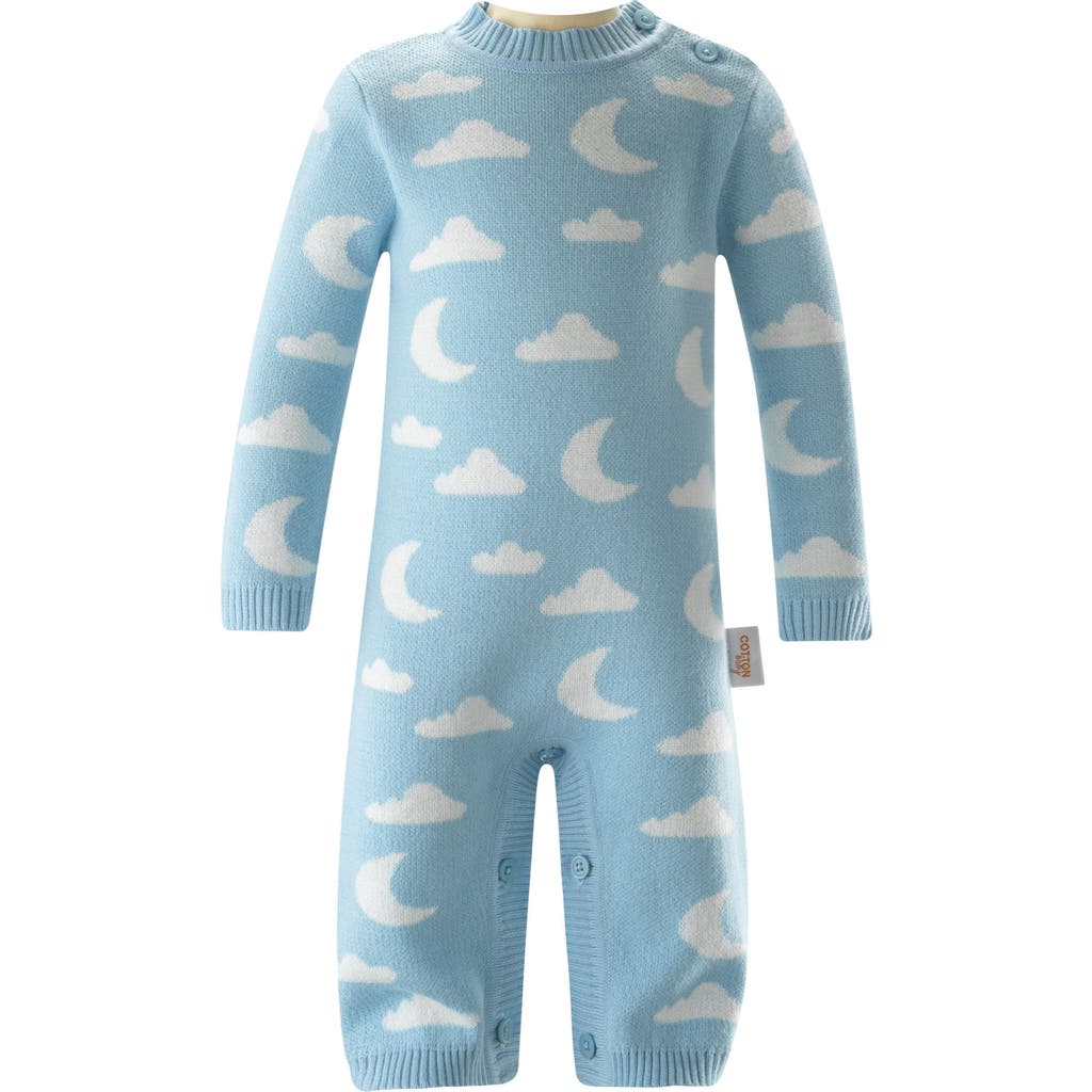 Rachel Riley Cloud & Moon Knit Playsuit