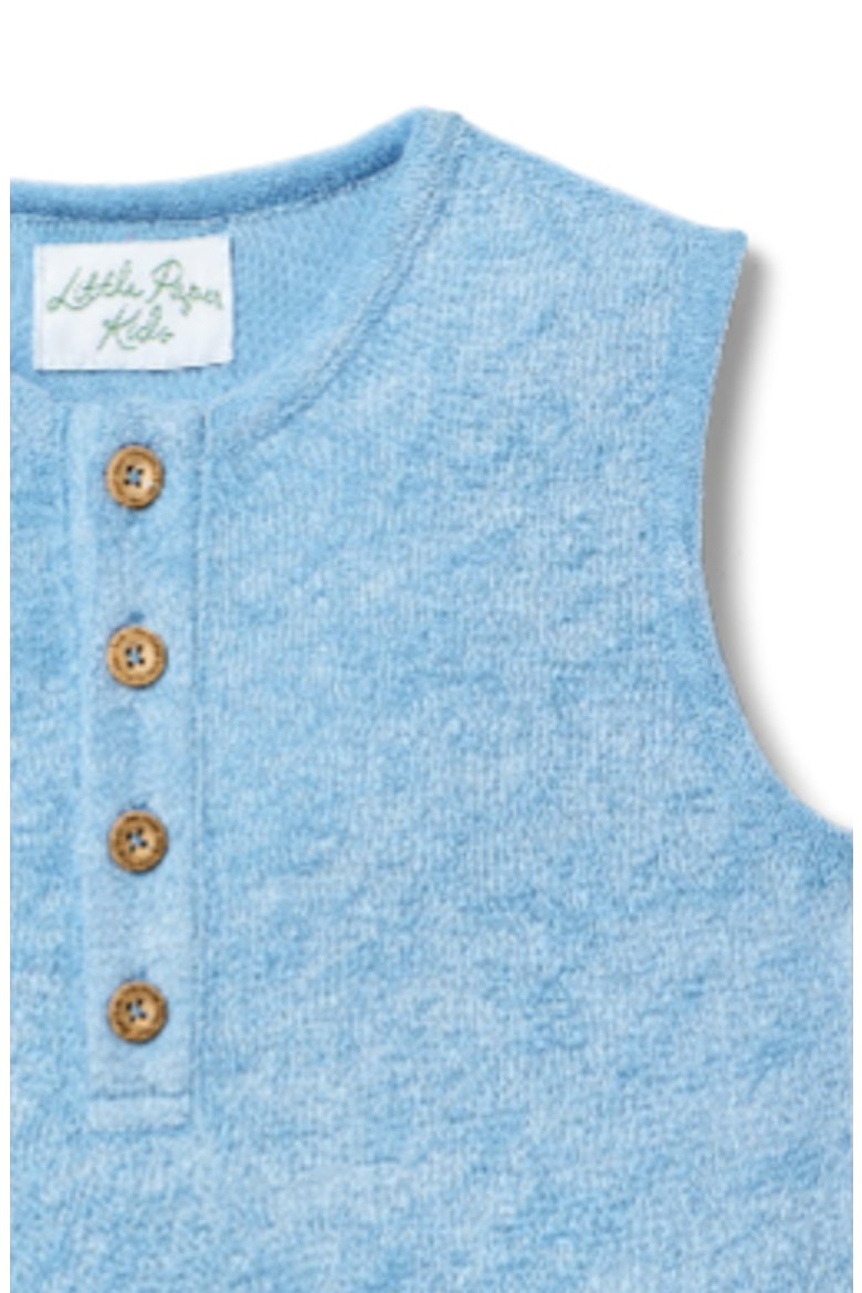Chapman Bubble Romper, Alternate, color, Aqua