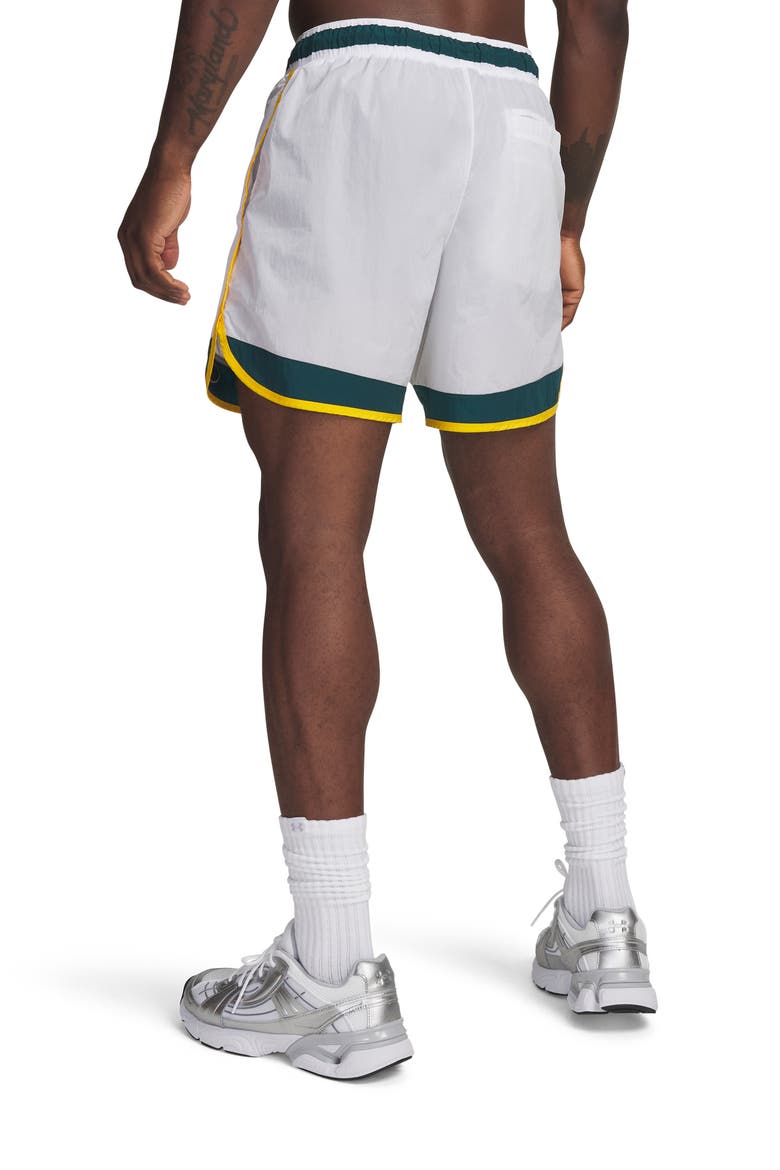 Icon Woven Track Shorts, Alternate, color, WHITE
