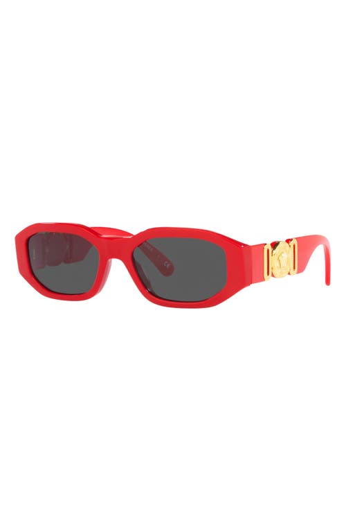 Versace Kids' 48mm Small Rectangle Sunglasses