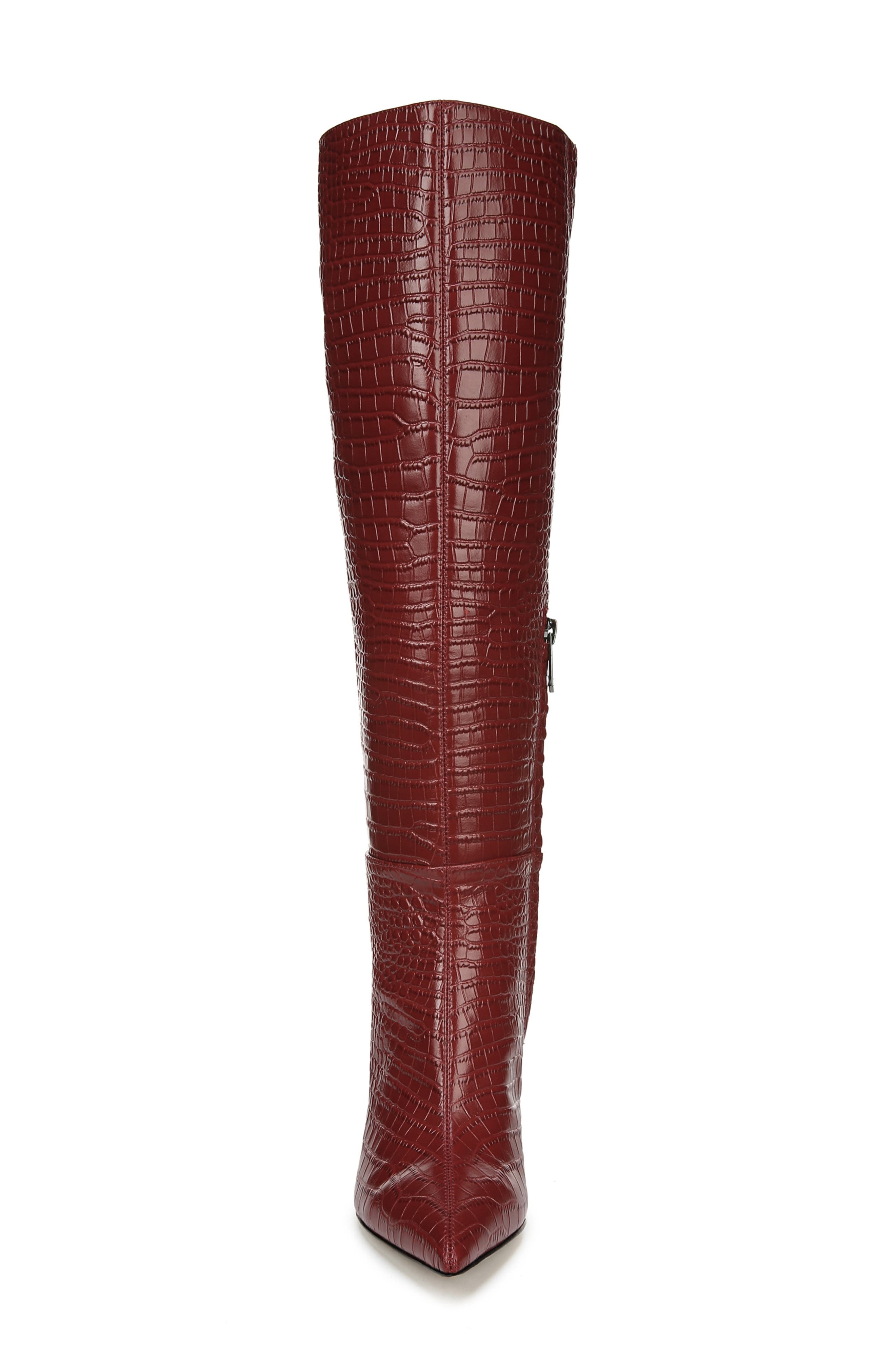 Fraya Knee High Boot, Alternate, color, SPICED MAHOGANY LEATHER