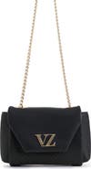 Velez Mini Lili Hands-Free Leather Bag with Metallic Chain