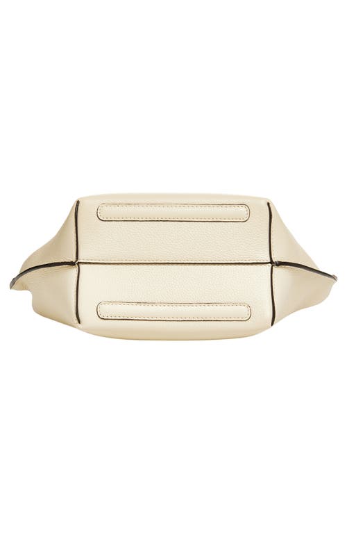 Ree Projects Mini Ann Leather Tote In Sand