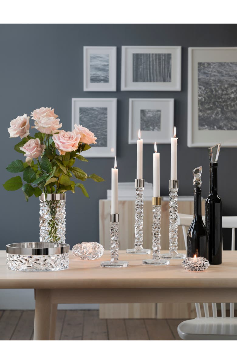 Orrefors Carat Crystal Bowl, Alternate, color, Clear