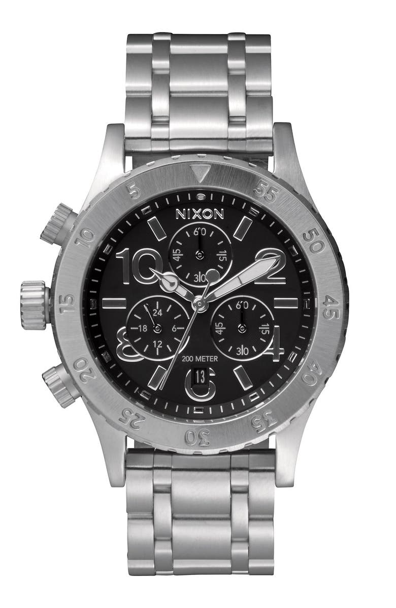 Nixon The 38-20 Chronograph Bracelet Watch, 38mm, Alternate, color,