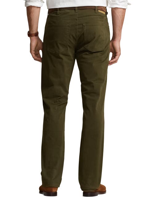 Polo Ralph Lauren Ralph Lauren Hampton Relaxed Straight Stretch Jean In Dark Loden
