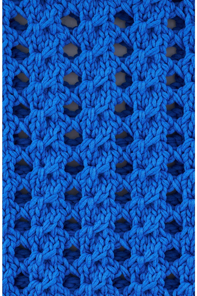 Open Knit Sweater, Alternate, color, PALACE BLUE