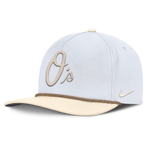 Men's Nike  White/Cream Baltimore Orioles Pro Performance Snapback Hat