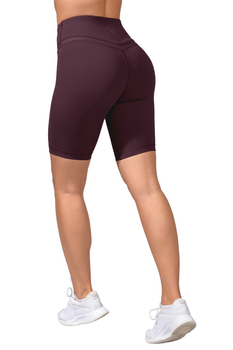 Leggings & Shorts 5-Piece Workout Gift Set, Alternate, color, ROSEWOOD/ROSEWOOD/BL