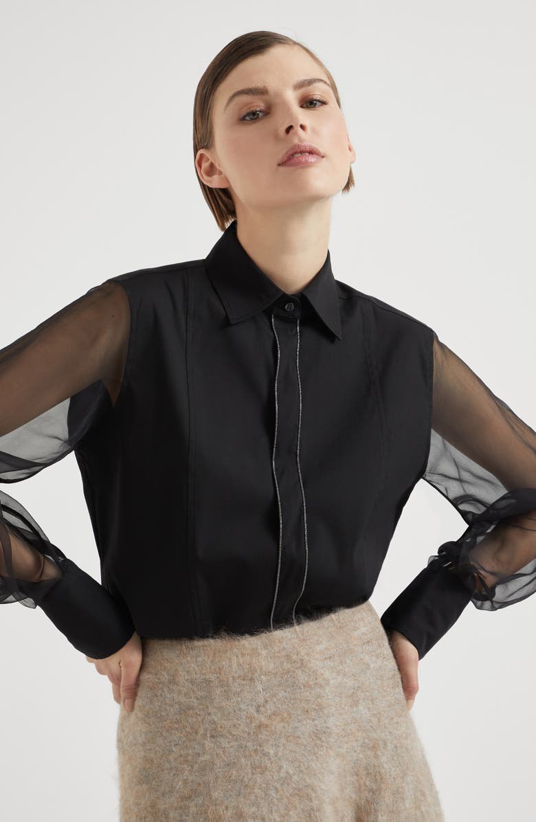 Brunello Cucinelli Poplin shirt, Alternate, color,