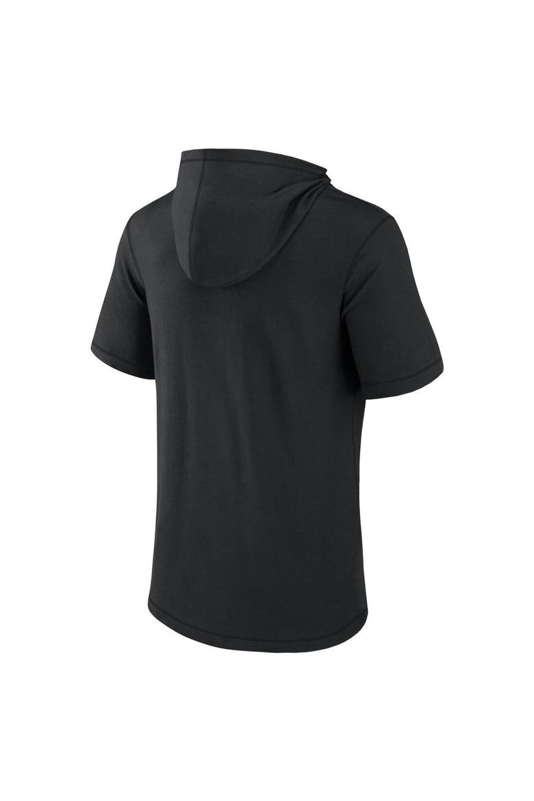 Men's Fanatics Branded Black San Francisco Giants Short Sleeve Hoodie T-Shirt, Alternate, color, Black