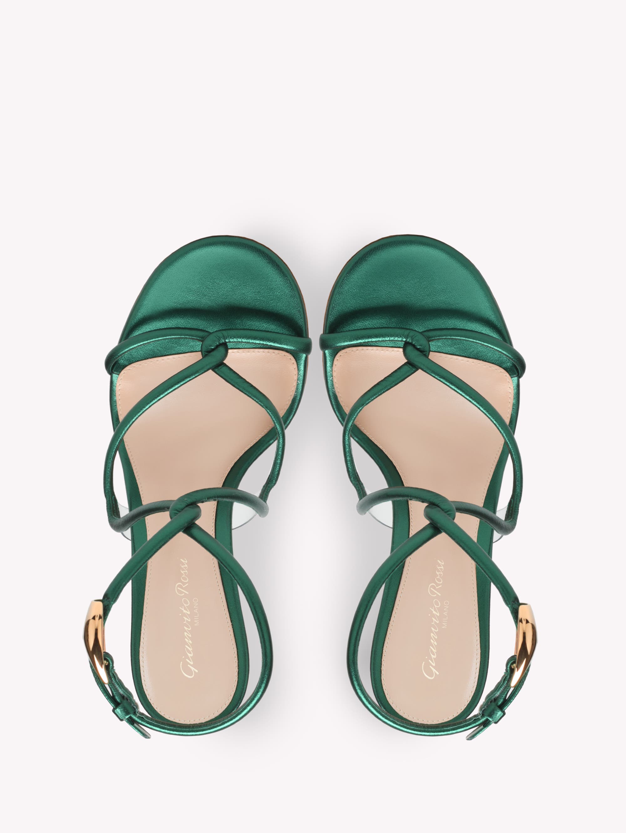 Gianvito Rossi Jungle Mamba 85 Sandals, Alternate, color, Black