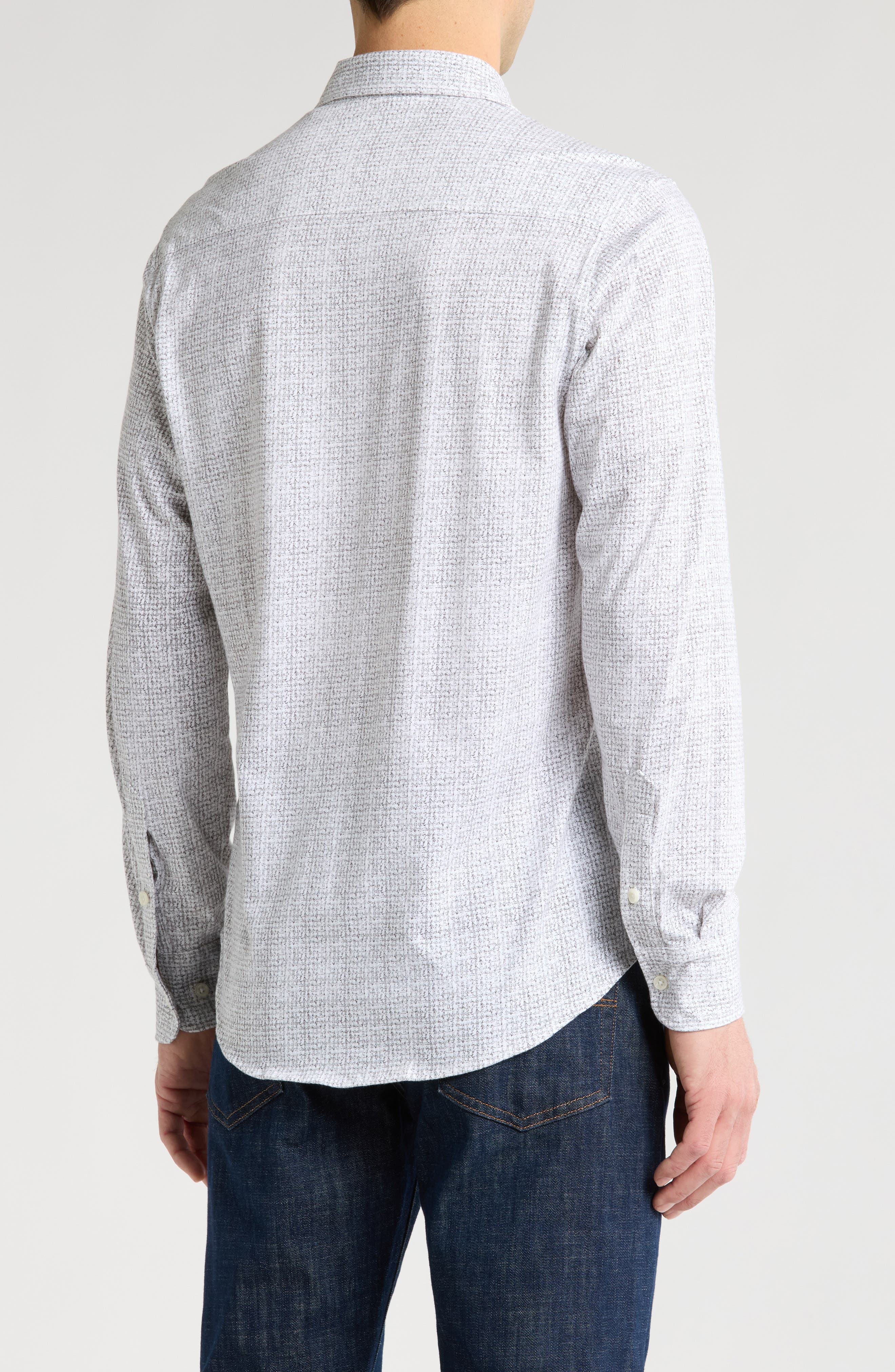 Cambros Knit Button-Up Shirt - image 2