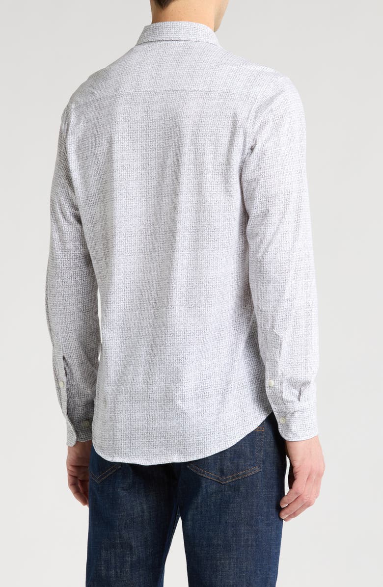 Coastaoro Cambros Knit Button-Up Shirt, Alternate, color, White