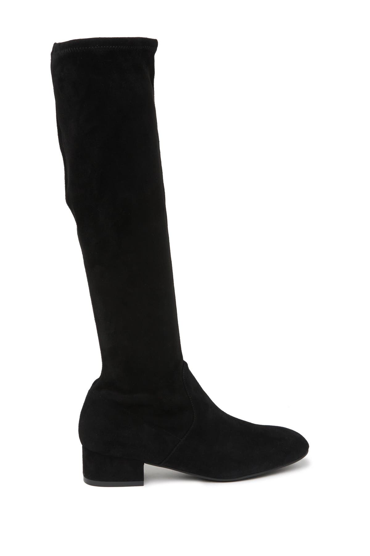 Stuart Weitzman Raissa Suede Tall Boot, Alternate, color, 