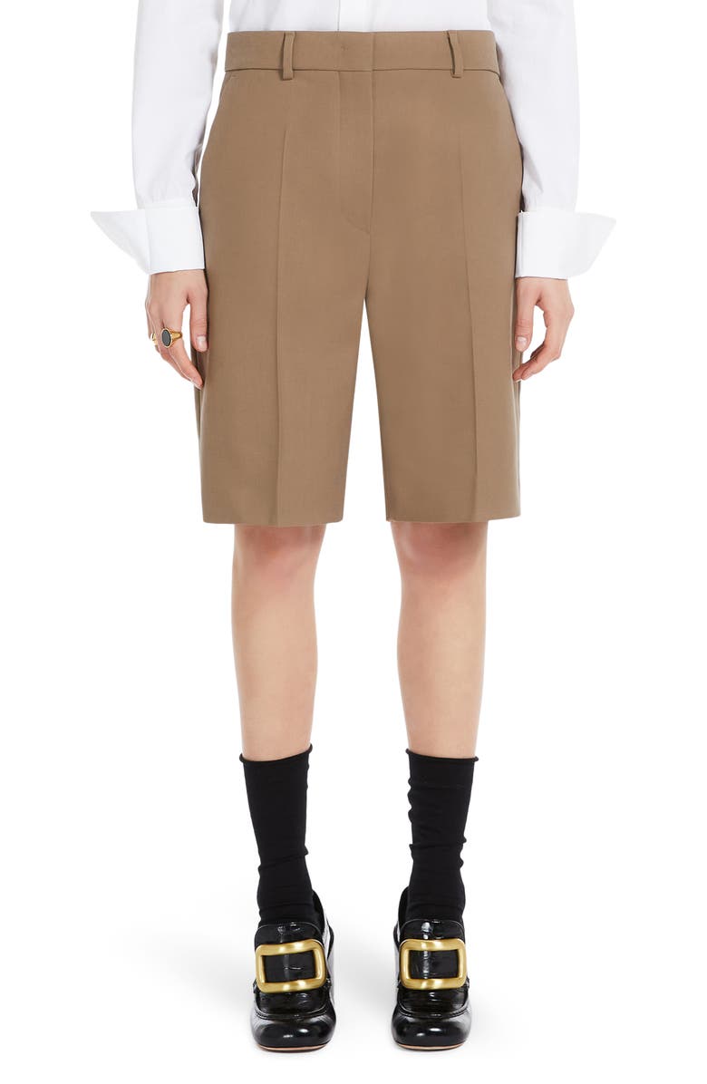 SPORTMAX Tailored Bermuda Shorts, Main, color, 