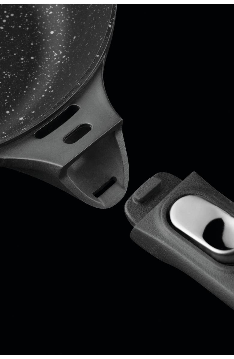 BergHOFF Black Gem 11" Fry Pan, Alternate, color, Black