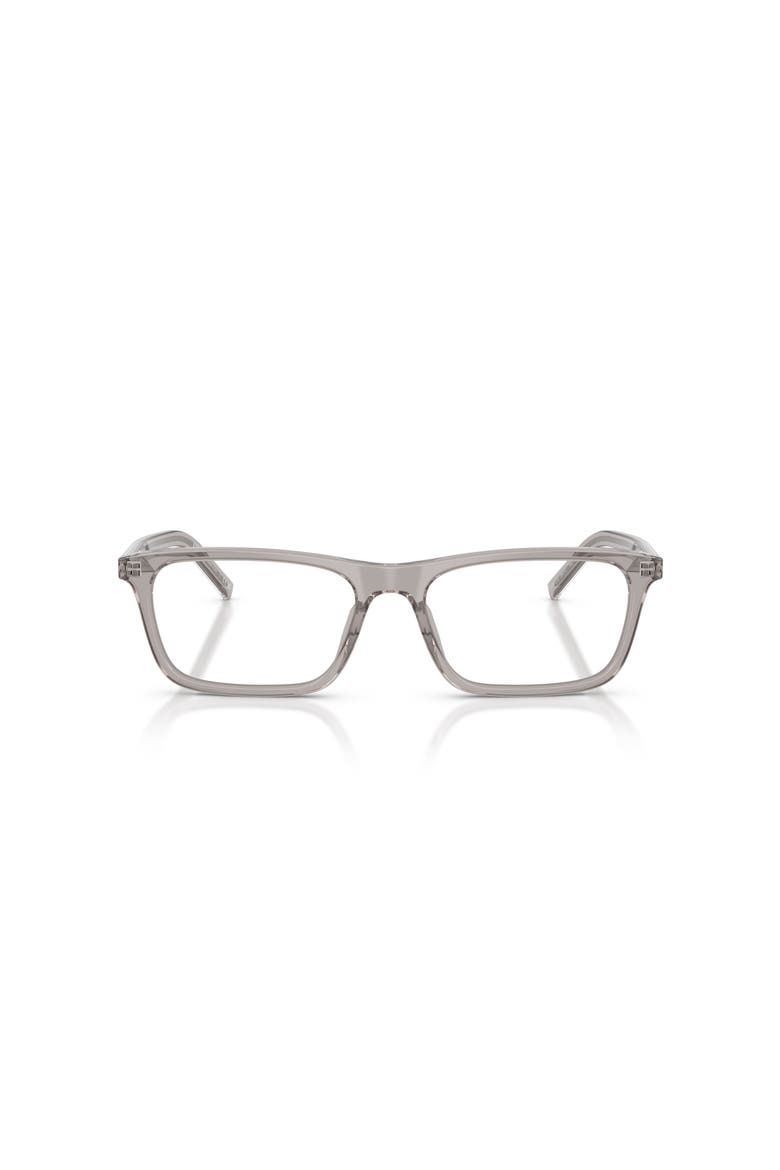 54mm Rectangle optical glasses, Alternate, color, Grey