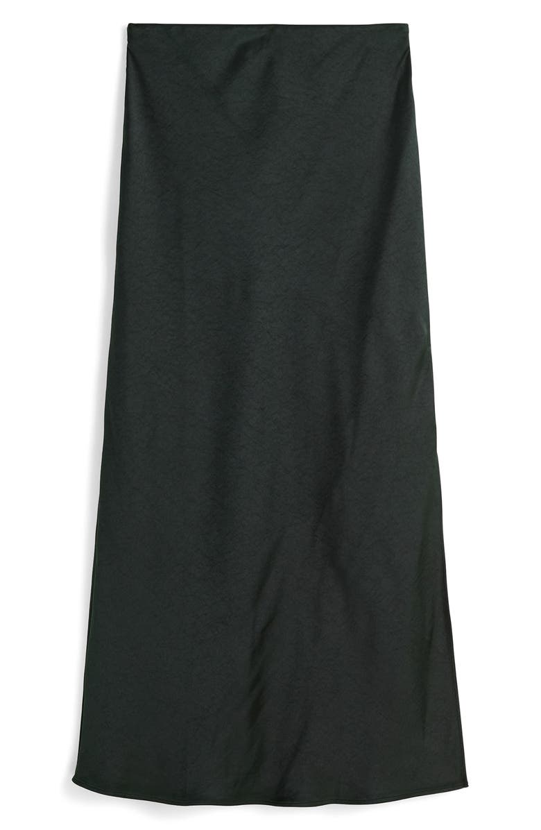 Madewell Satin Maxi Slip Skirt, Alternate, color,