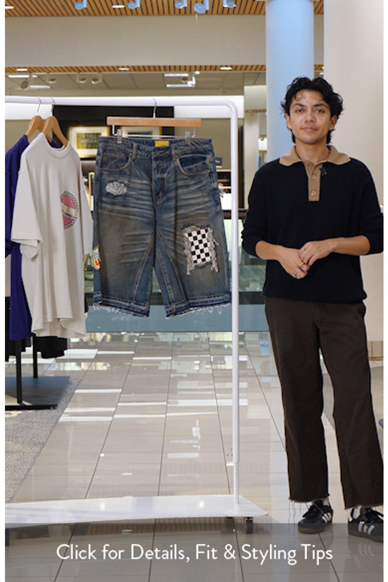 Venice Distressed Denim Shorts video