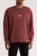 AllSaints Burman Crewneck Cotton Sweatshirt