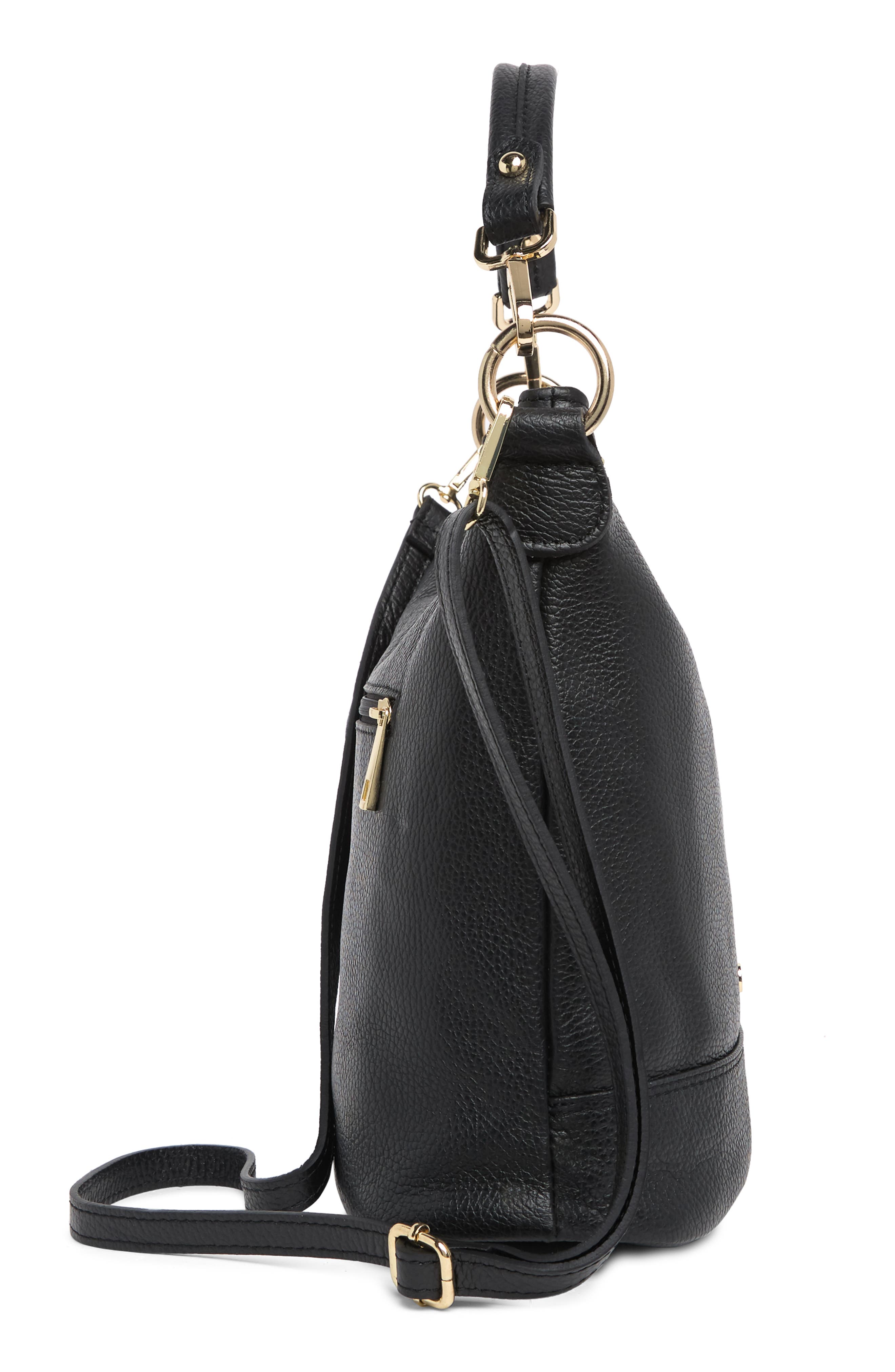 Persaman New York Fosette Pebbled Leather Bucket Bag (Women ...