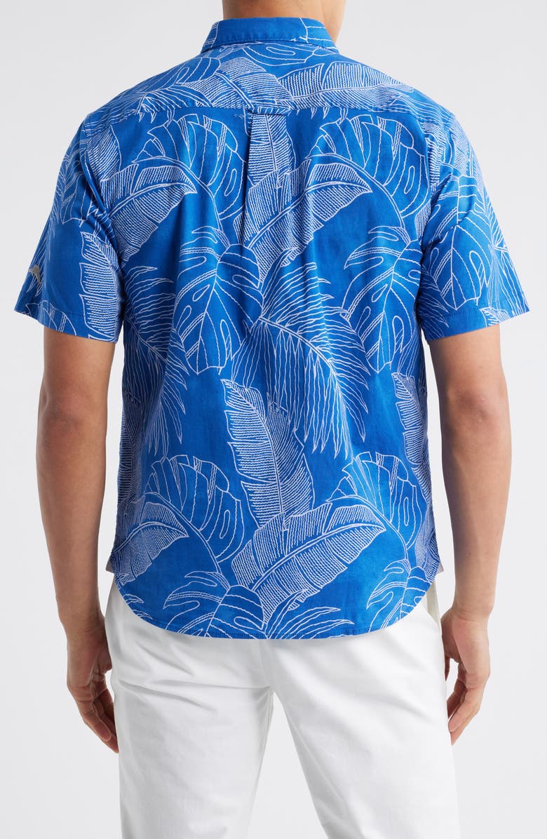 Tommy Bahama Sport Vine Line Short Sleeve Button-Up Shirt, Alternate, color, 