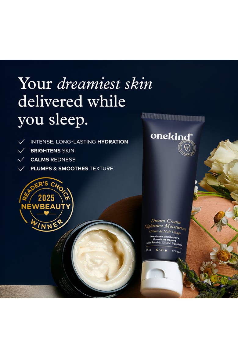 Dream Cream Hydrating Anti-Aging Night Cream for Sensitive Skin, Alternate, color, None