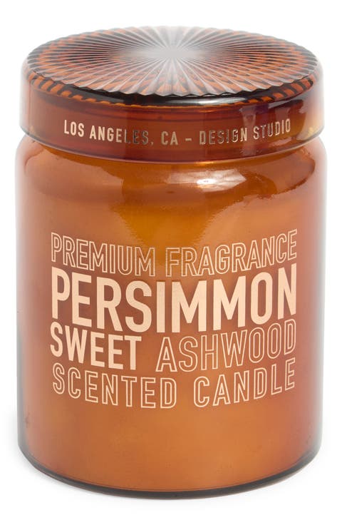 Persimmon & Sweet Ashwood Apothecary Large Jar Candle